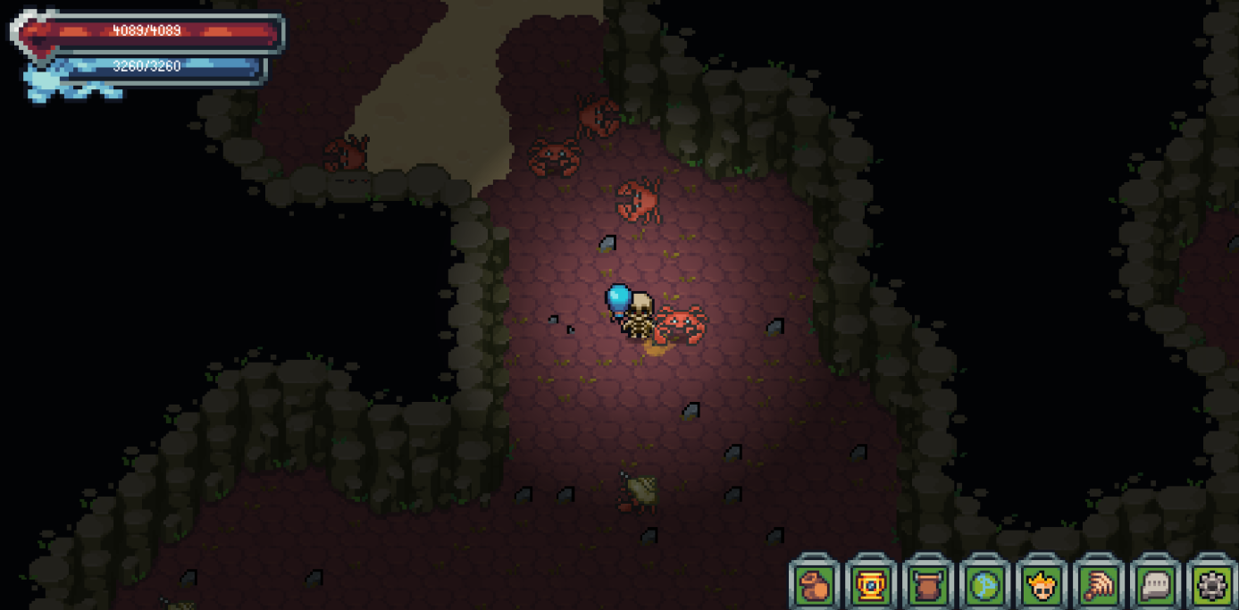 Kaetram — outdoor combat with mobs and loot